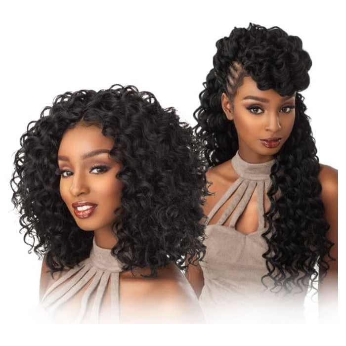 Sensationnel Lulutress Crochet Braid DEEP WAVE 18 Inch