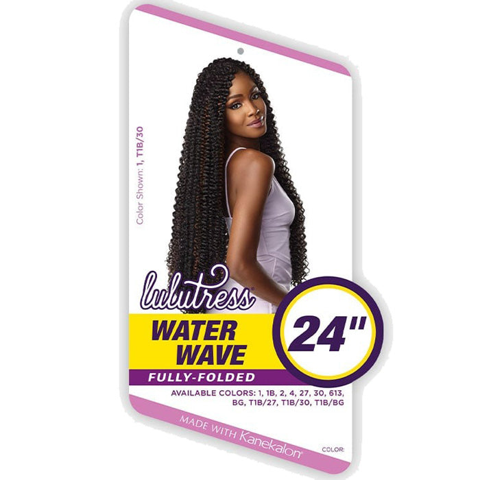 Sensationnel Lulutress Fully-Folded Crochet Braid - WATER WAVE 24"