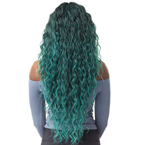 Sensationnel Empress Natural Center Part Synthetic Lace Front Wig ANYA