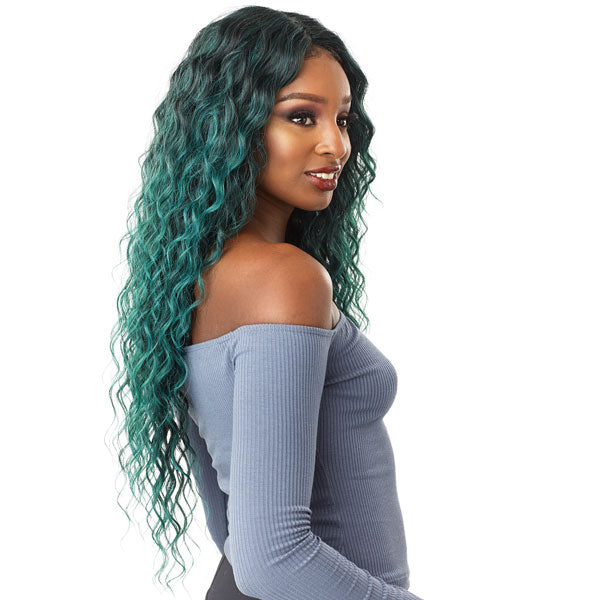 Sensationnel Empress Natural Center Part Synthetic Lace Front Wig ANYA