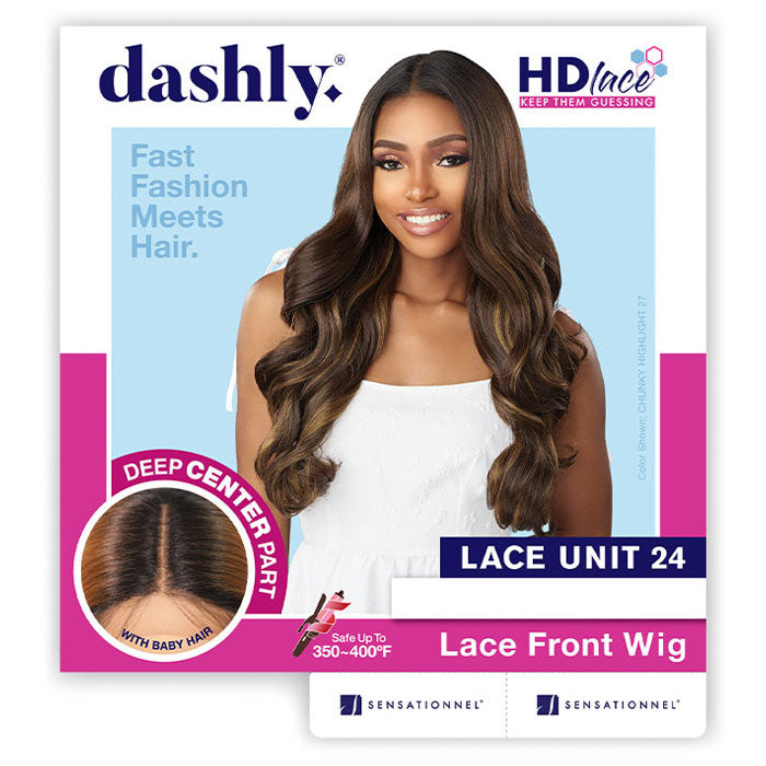 Sensationnel Dashly HD Lace Front Wig - LACE UNIT 24