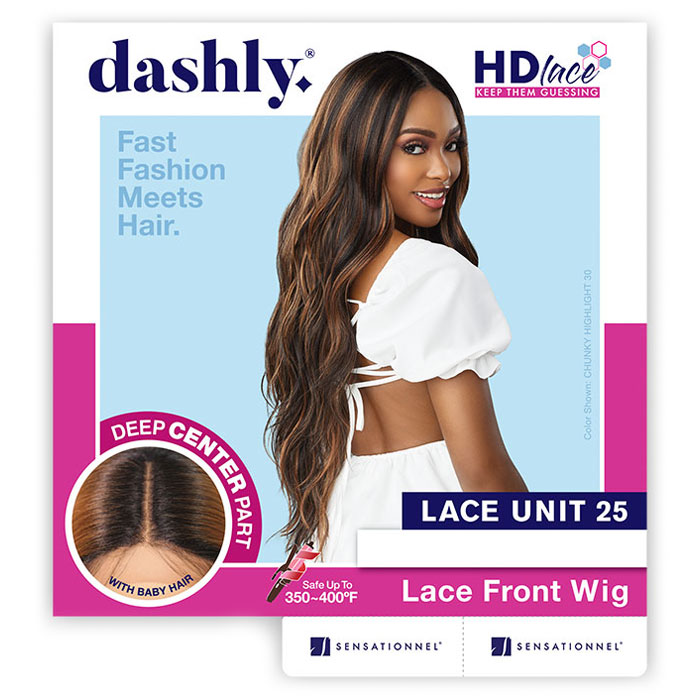 Sensationnel Dashly Synthetic HD Lace Front Wig - LACE UNIT 25