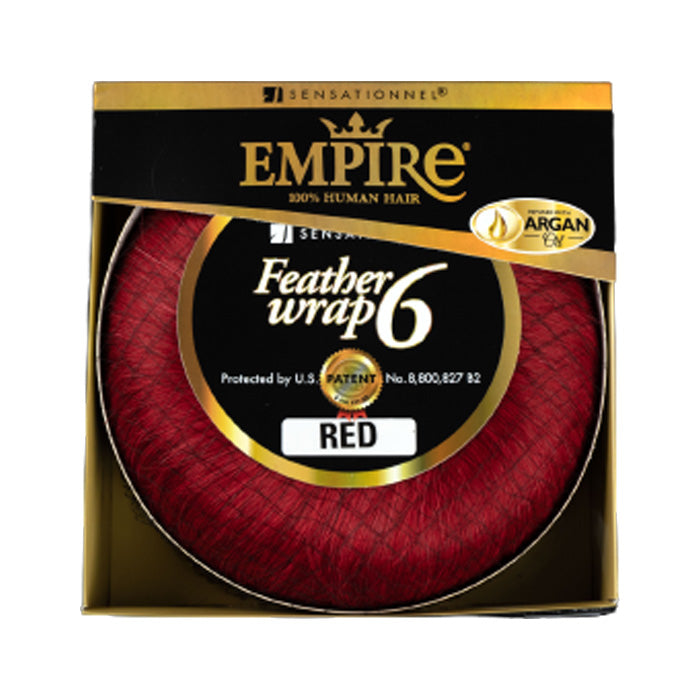 Sensationnel Empire Bump 100% Human Hair Weave - FEATHER WRAP 6