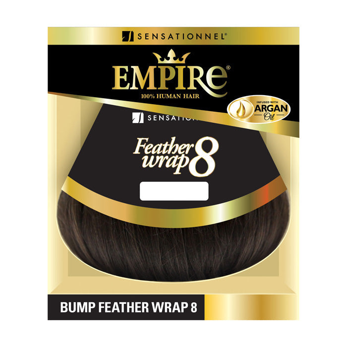 Sensationnel Empire Bump 100% Human Hair Weave - FEATHER WRAP 8