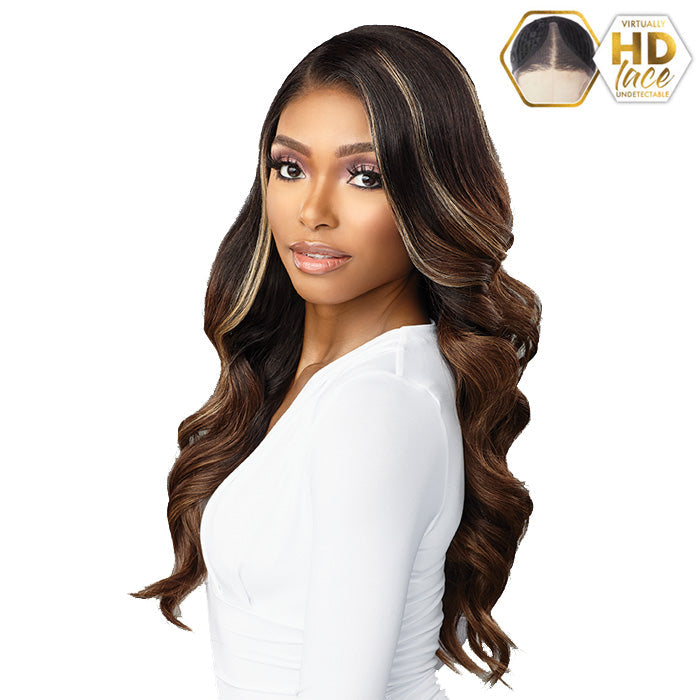 Sensationnel Human Hair Blend Butta HD Lace Front Wig - GLAM WAVE 24