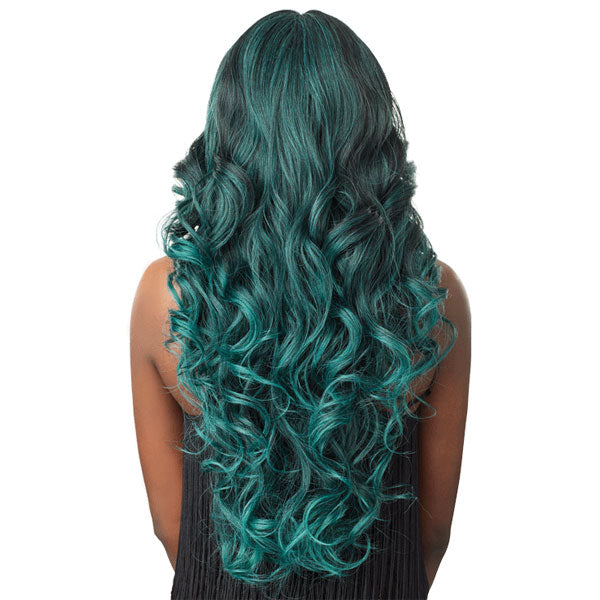 Sensationnel Empress Natural Center Part Synthetic Lace Front Edge Wig TRISSA