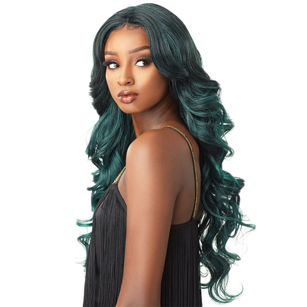 Sensationnel Empress Natural Center Part Synthetic Lace Front Edge Wig TRISSA