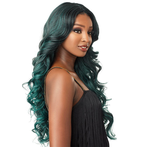 Sensationnel Empress Natural Center Part Synthetic Lace Front Edge Wig TRISSA