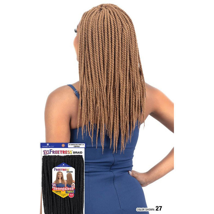 Freetress Crochet Pre-Looped Twist Braid - 3X SENEGALESE TWIST (14"/18")