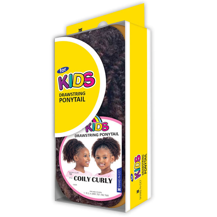 Shake N Go for Kids Drawstring Ponytail - COILY CURLY