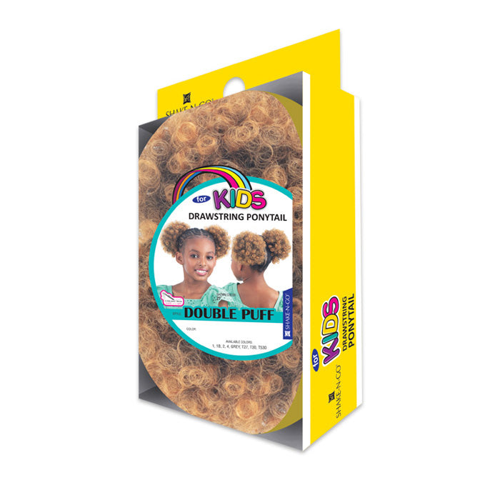 Shake N Go Kids Drawstring Ponytail - DOUBLE PUFF