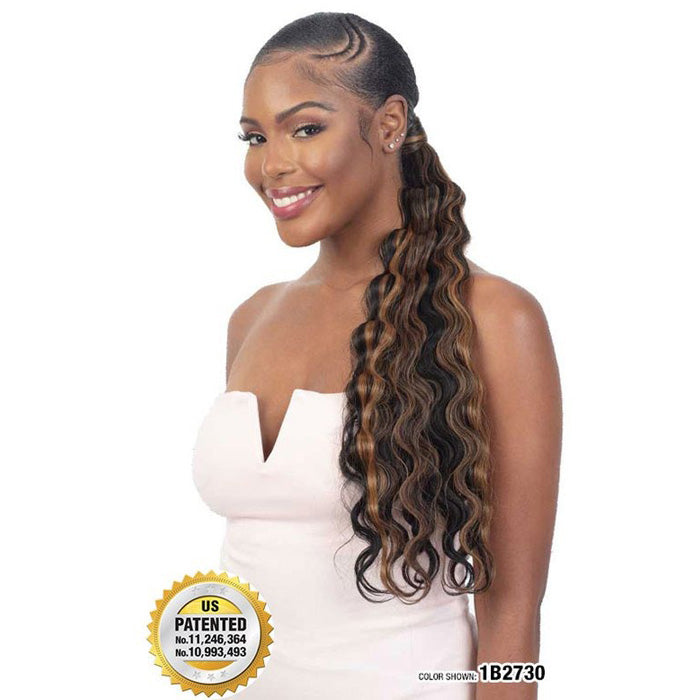 Shake N Go Organique Pony Pro Ponytail - WAVY CRIMP CURL 22"