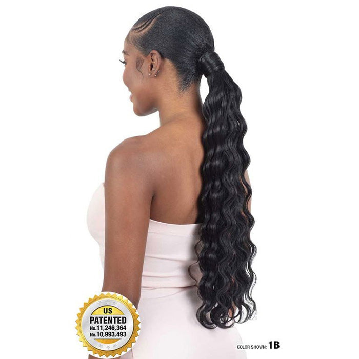 Shake N Go Organique Pony Pro Ponytail - WAVY CRIMP CURL 22"