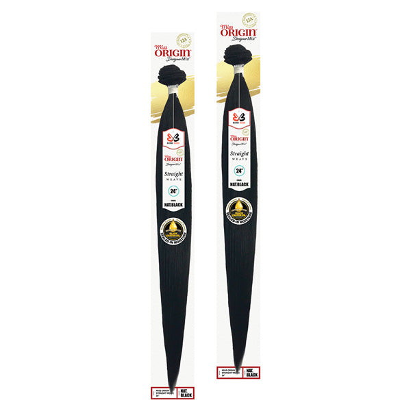 Bobbi Boss 12 A Designer Mix Miss Origin Weave - STRAIGHT 18/24/30"