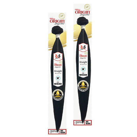 Bobbi Boss 12 A Designer Mix Miss Origin Weave - STRAIGHT 18/24/30"