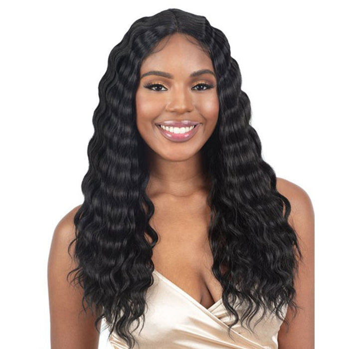Shake N Go Legacy Human Hair Blend Lace Front Wig - FLUTTER