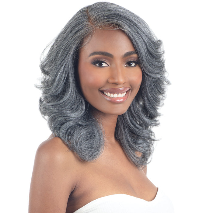 Shake N Go Snatched Glueless HD Lace Front Wig - ROLLER SET