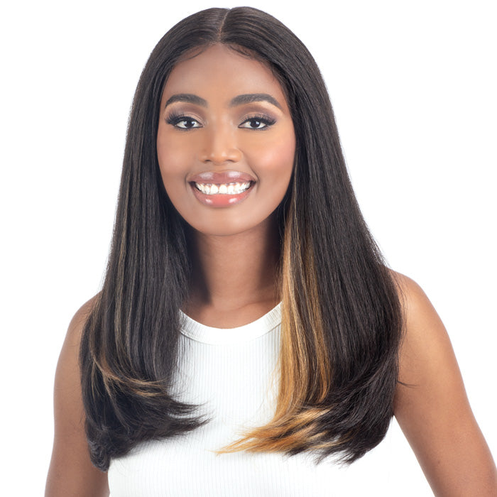 Shake N Go Snatched Glueless HD Lace Front Wig - SILK PRESSED