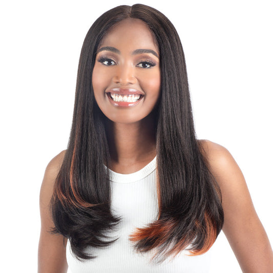 Shake N Go Snatched Glueless HD Lace Front Wig - SILK PRESSED