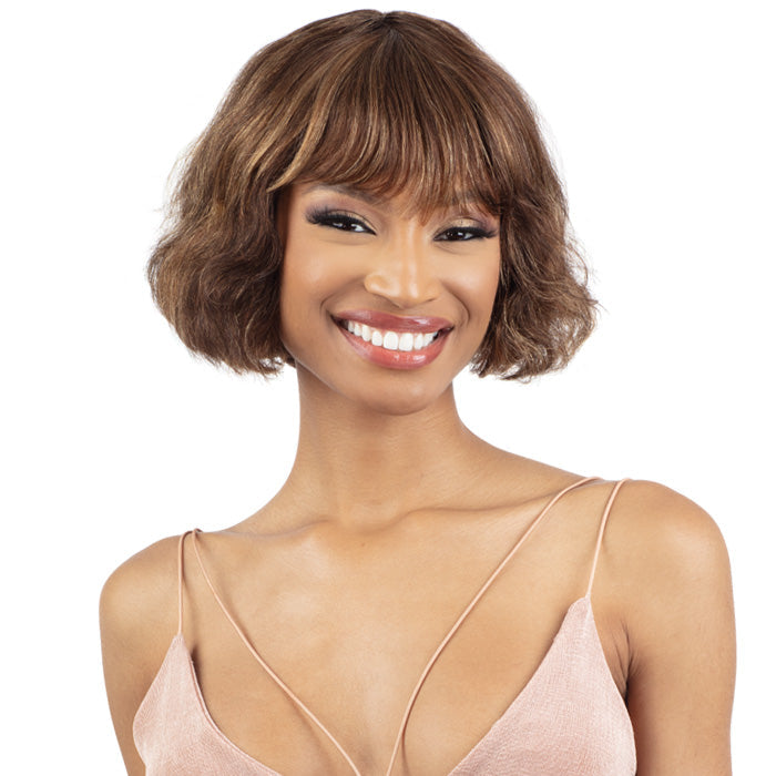 Shake N Go Golden Premium Full Wig CYNTHIA - 100% HUMAN HAIR WIG