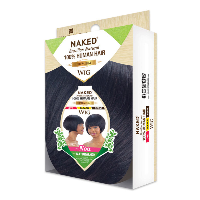 Shake N Go Naked 100% Human Hair Premium Full Wig - NOA