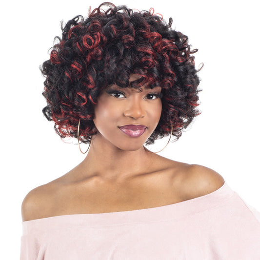 Shake N Go Natural Me Full Wig - FLEXI-ROD CURL