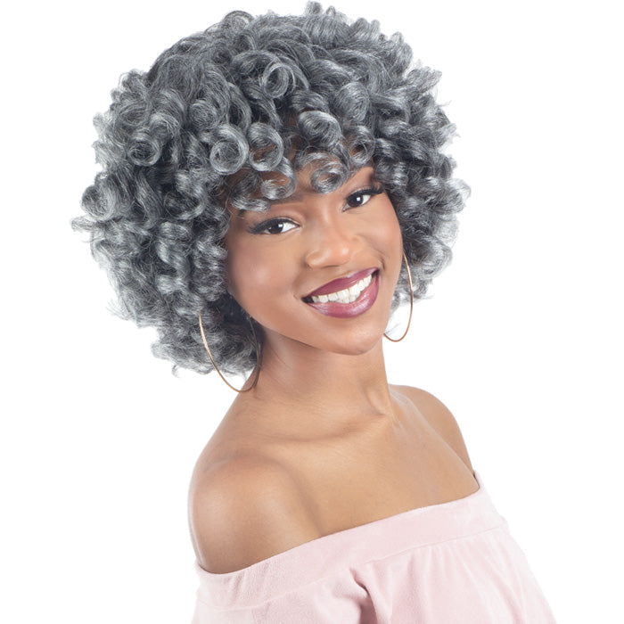 Shake N Go Natural Me Full Wig - FLEXI-ROD CURL