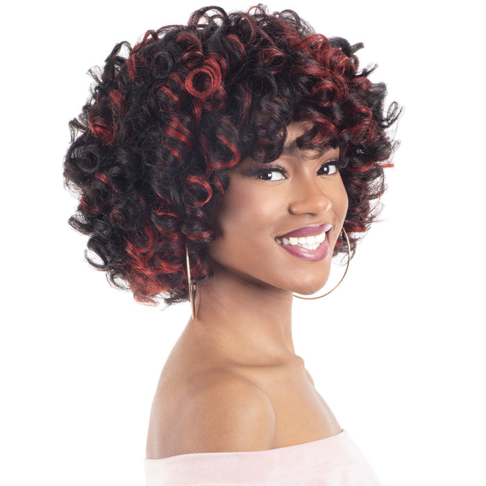 Shake N Go Natural Me Full Wig - FLEXI-ROD CURL