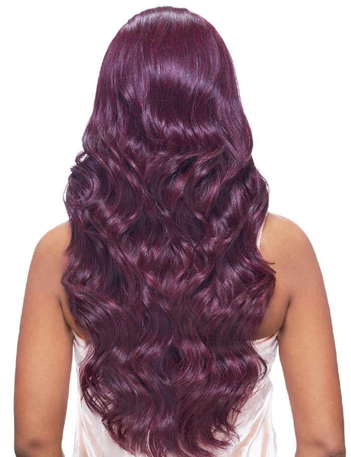 Vanessa Honey-2 Brazilian Human Hair Blend Swissilk Lace Front Wig T2HB TAGUS