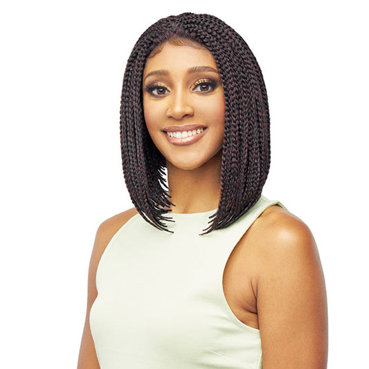 Vanessa Designer Lace Top Braid V-Line HD Lace Front Wig - TBV BOXY 16