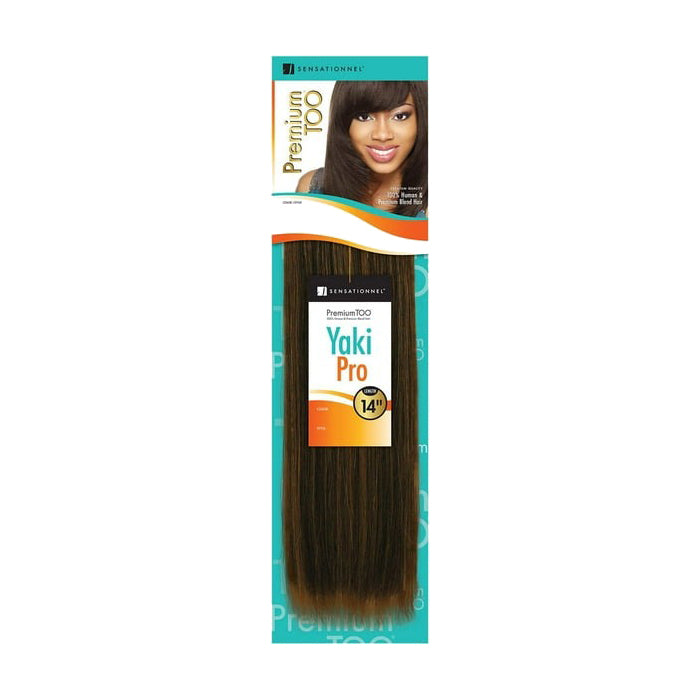 Sensationnel Premium Too Human Hair Blend Weave - YAKI PRO 10-18"