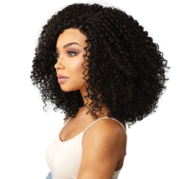 Sensationnel Empress Curls Kinks & CO Synthetic Textured Lace Front Wig RULE BREAKER