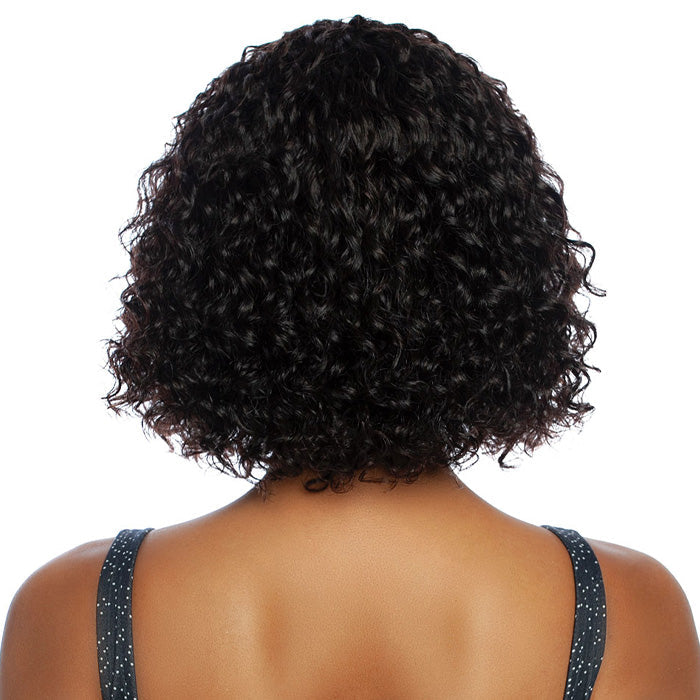 Mane Concept 11A Wet N Wavy Curl Full Bang Wig 12"