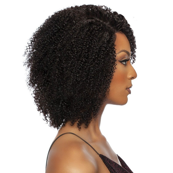 Mane Concept 100% Unprocessed Human Hair HD Lace Front Wig - 13A AFRO CURLY 14