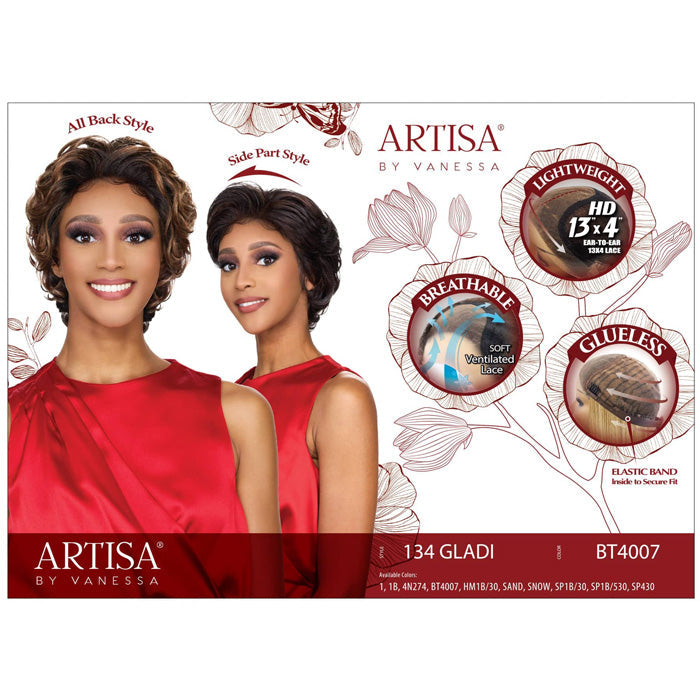 Vanessa Artisa Glueless 13x4 HD Lace Front Wig - 134 GLADI
