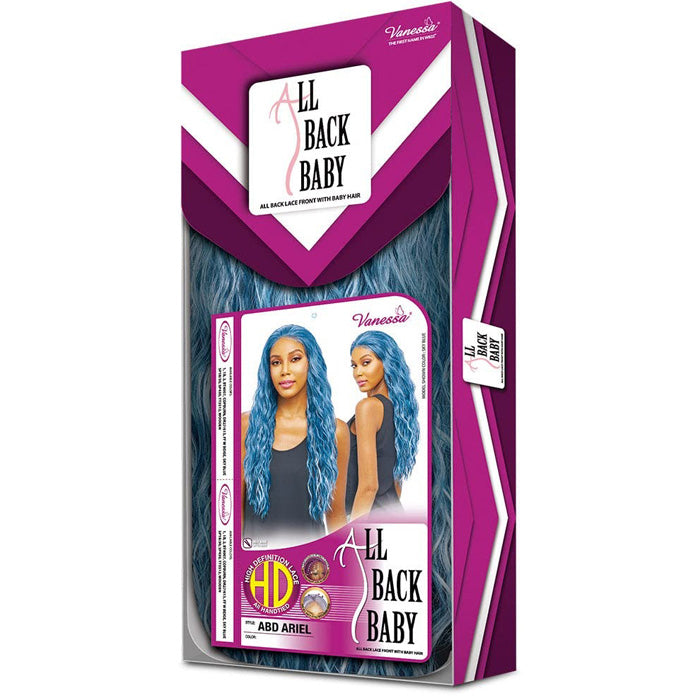 Vanessa All Back Baby HD Lace Front Wig - ABD ARIEL