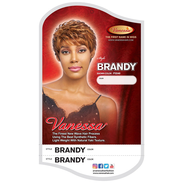 Vanessa Fashion Full Wig - BRANDY