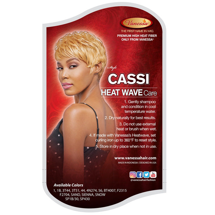 Vanessa Fashion Full Wig - CASSI