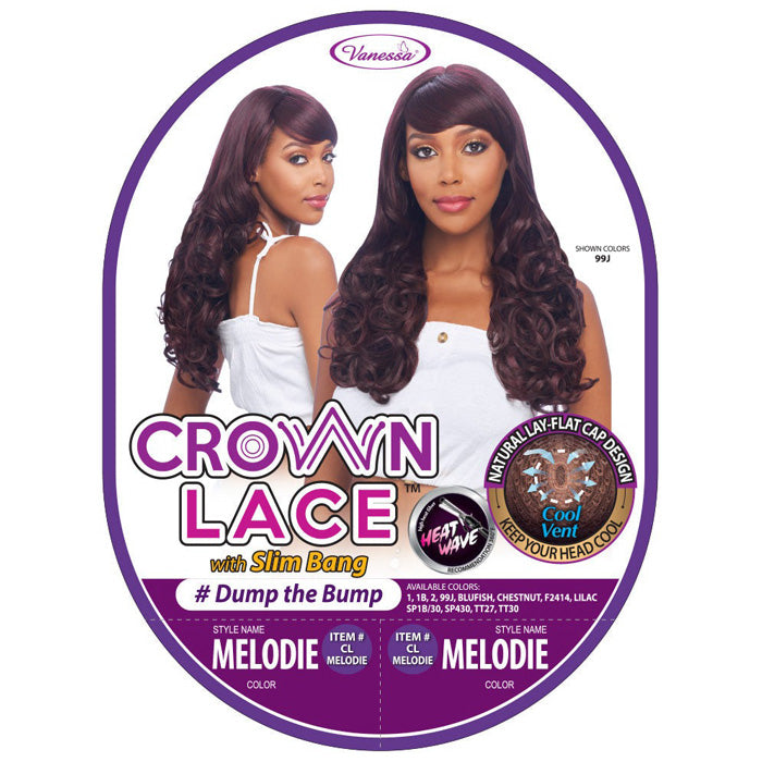 Vanessa Crown Lace Wig - CL MELODIE - Slim Bang