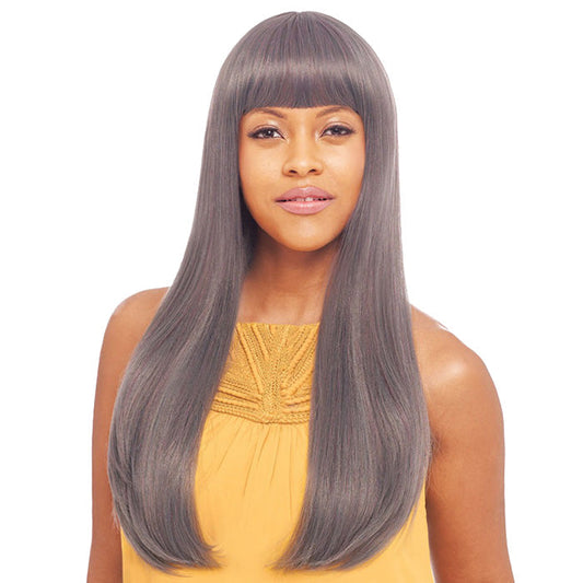 Vanessa Straight & Natural Fashion Synthetic Wig - DRAY 28