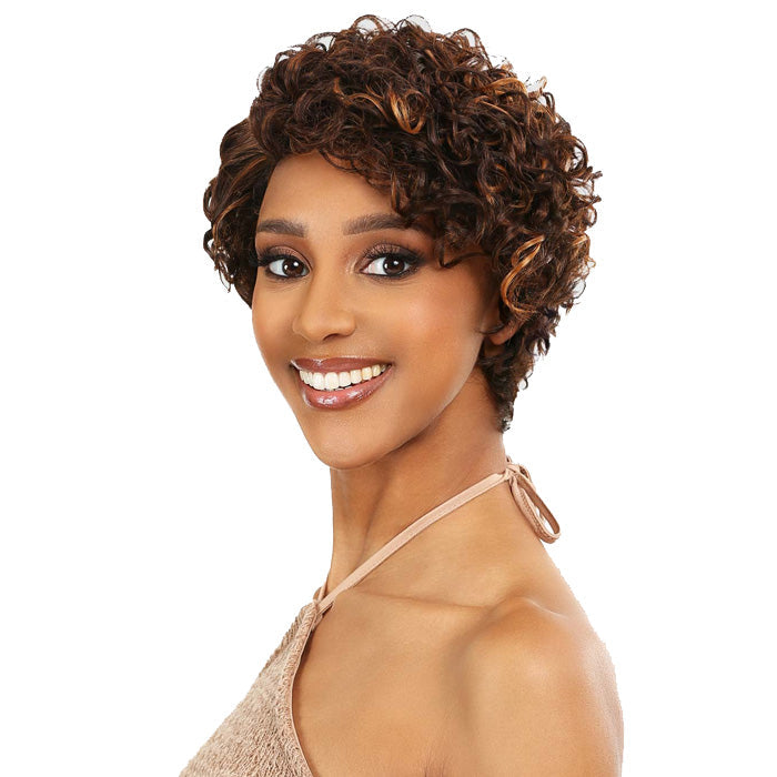 Vanessa Party Lace Y-Shaped Wider Part Lace Front Wig - BRITTNEY