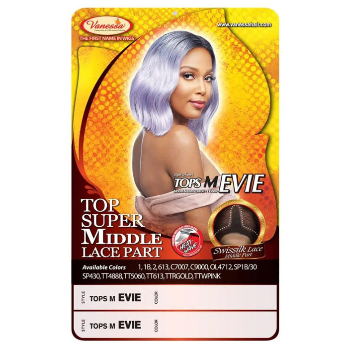 Vanessa Top Super Middle Part Lace Front Wig TOPS M EVIE