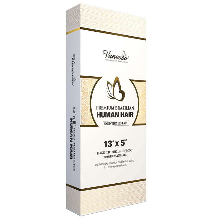 Vanessa Premium Brazilian Glueless Human Hair 13x5 HD Lace Front Wig - H145 LORA - 100% Hand-Tied