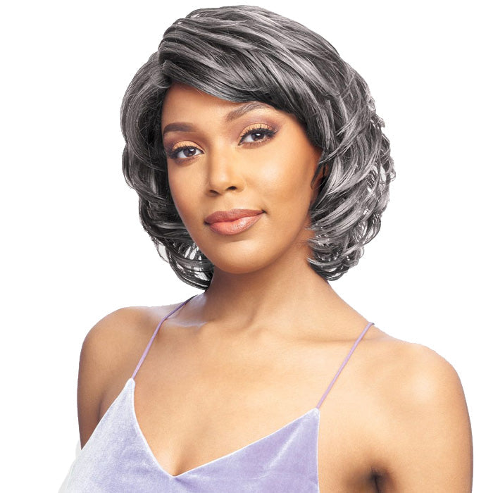Vanessa Party Lace Deep J-Part Fashion Wig - JIMMY