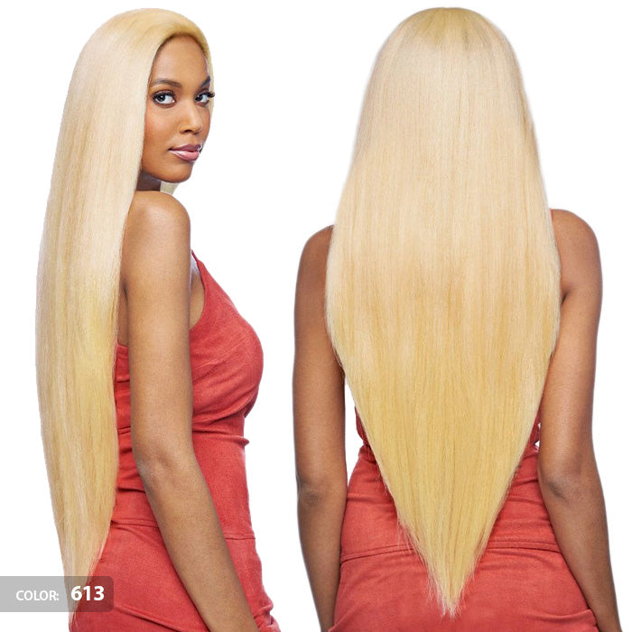 Vanessa Honey Brazilian Human Hair Blend Tops Lace Front Wig THB KATIE 45