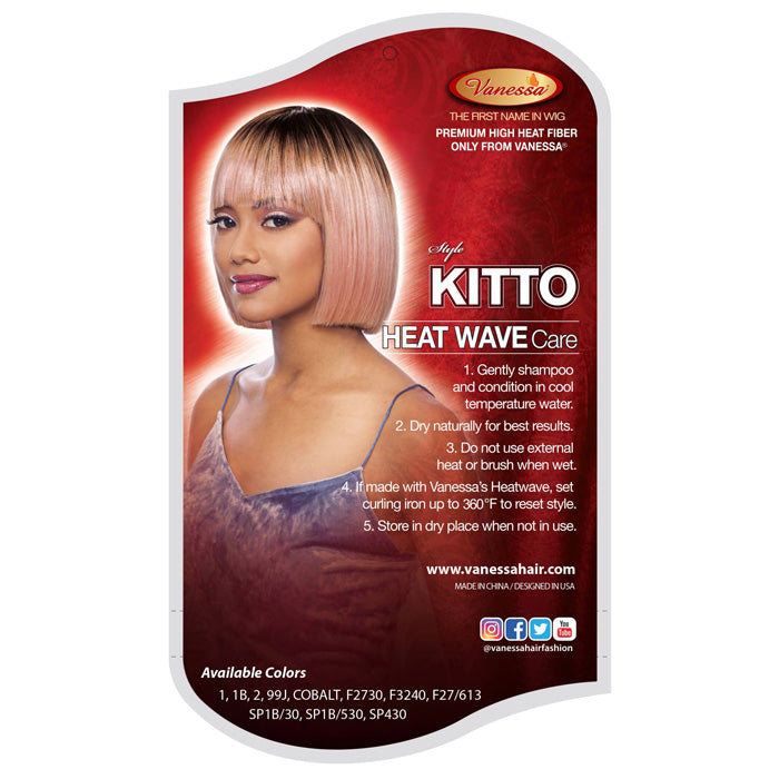 Vanessa Fashion Full Wig - KITTO