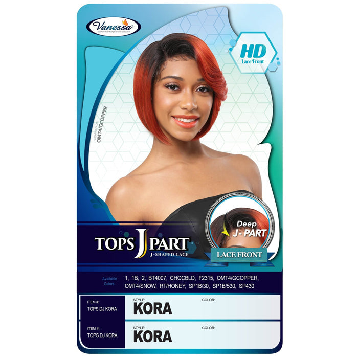 Vanessa Tops J-Part HD Lace Wig - KORA