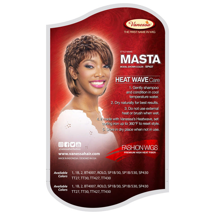 Vanessa Fashion Full Wig - MASTA
