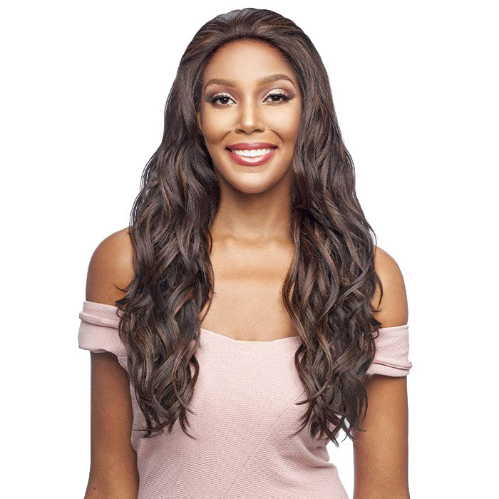 Vanessa Human Hair Blend Designer Lace Front Wig - TQHB MONICA