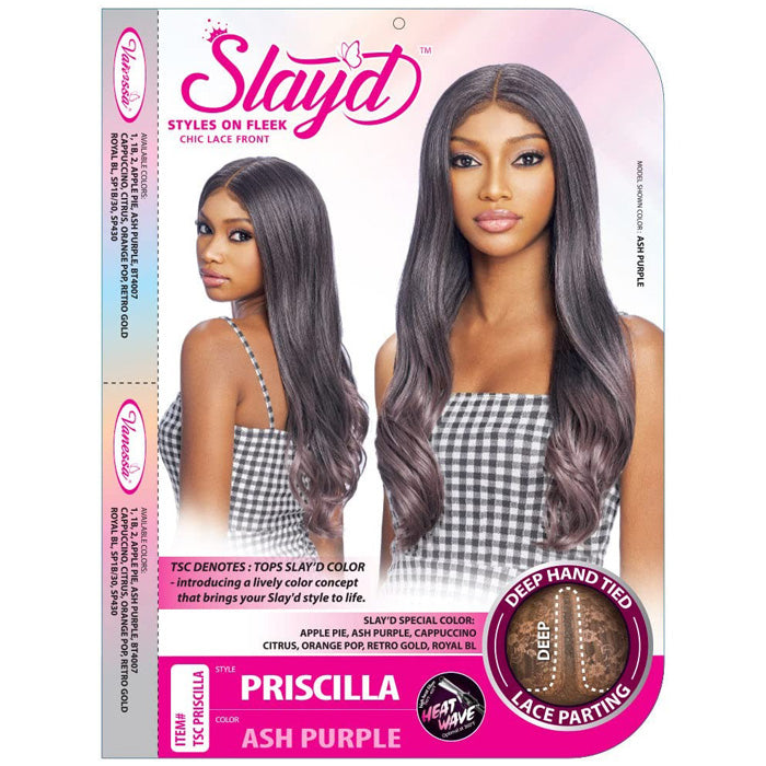 Vanessa Slayd Deep Hand-Tied Part Lace Front Wig - TSC PRISCILLA